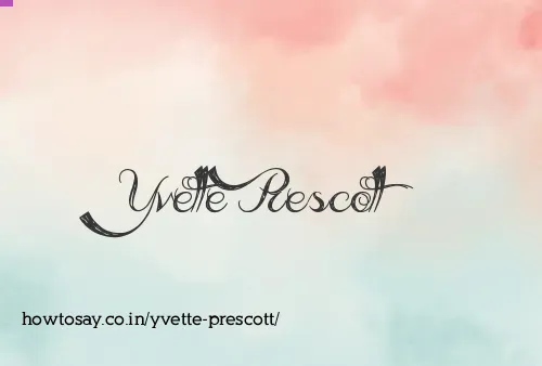 Yvette Prescott