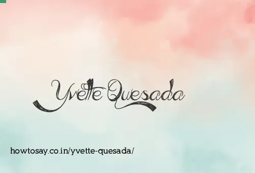 Yvette Quesada