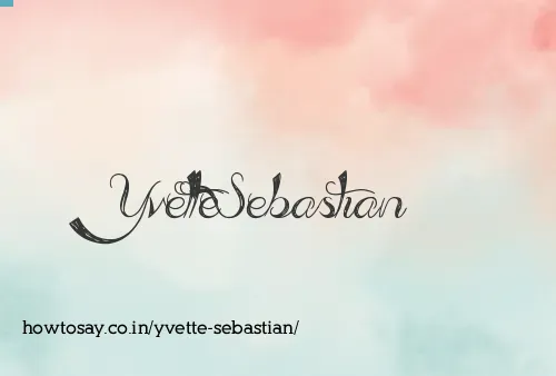 Yvette Sebastian