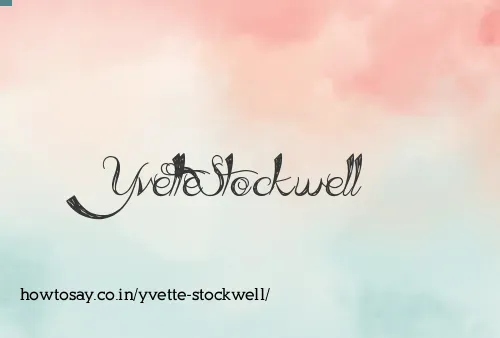 Yvette Stockwell