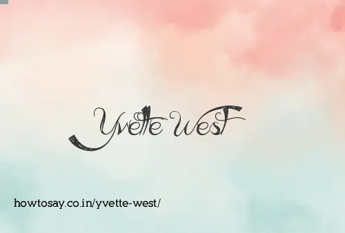 Yvette West