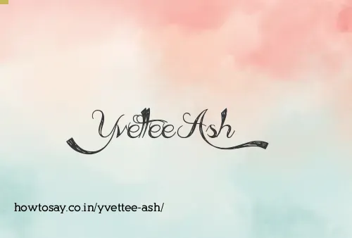 Yvettee Ash
