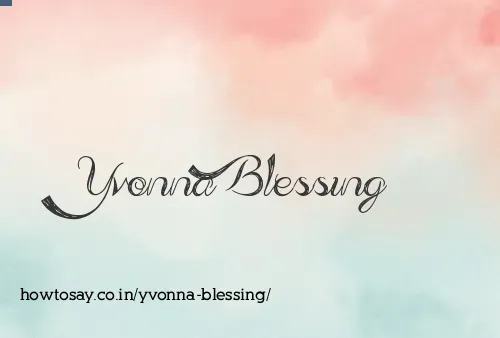 Yvonna Blessing