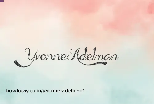 Yvonne Adelman