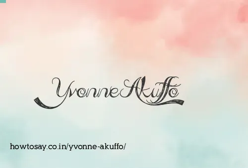 Yvonne Akuffo