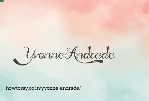 Yvonne Andrade
