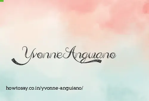 Yvonne Anguiano