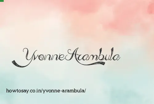 Yvonne Arambula