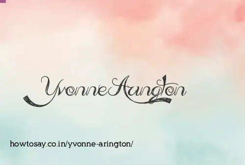 Yvonne Arington