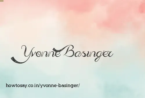 Yvonne Basinger