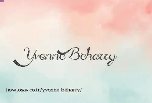 Yvonne Beharry