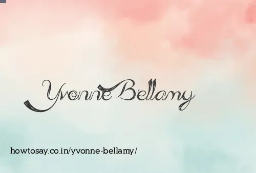 Yvonne Bellamy