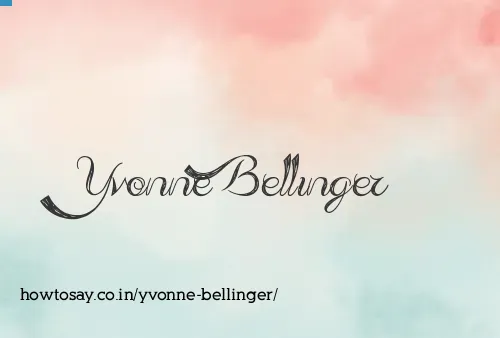 Yvonne Bellinger