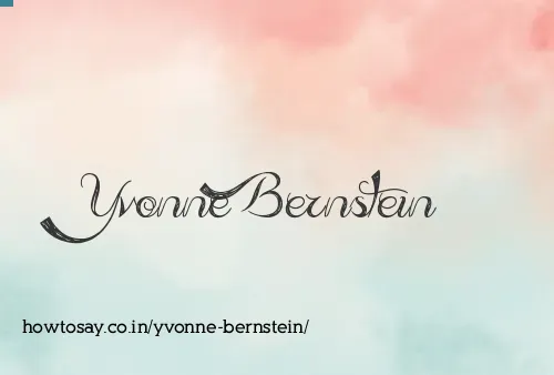 Yvonne Bernstein