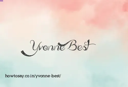 Yvonne Best