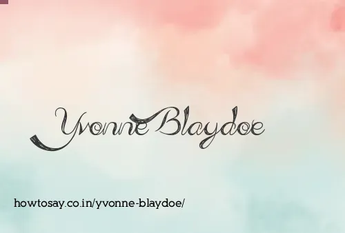 Yvonne Blaydoe