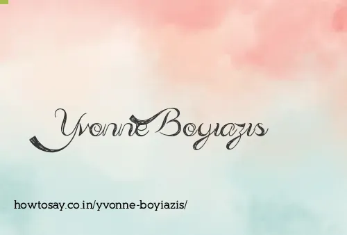 Yvonne Boyiazis