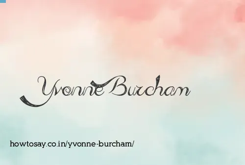 Yvonne Burcham