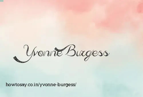 Yvonne Burgess