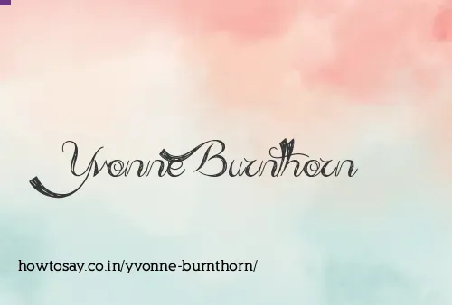 Yvonne Burnthorn