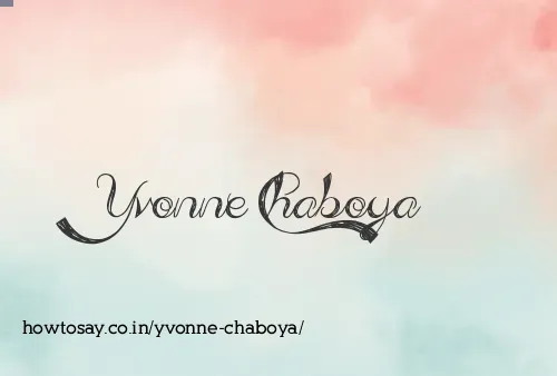 Yvonne Chaboya