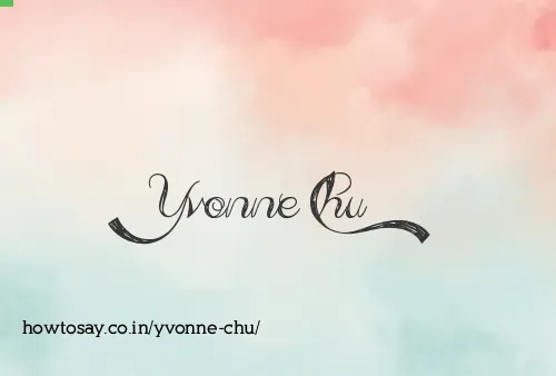 Yvonne Chu