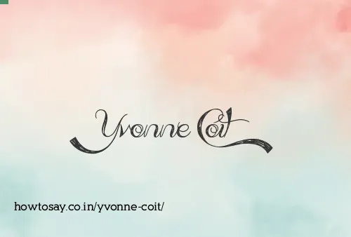 Yvonne Coit