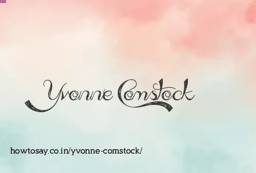 Yvonne Comstock