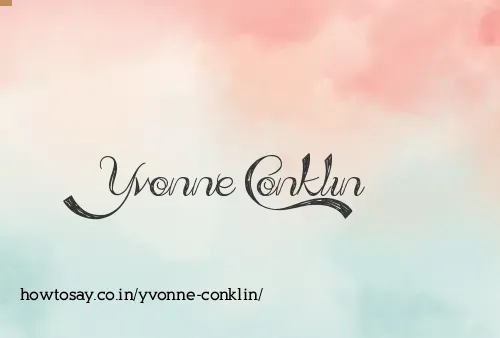 Yvonne Conklin