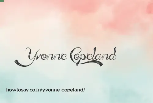 Yvonne Copeland
