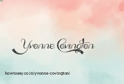 Yvonne Covington