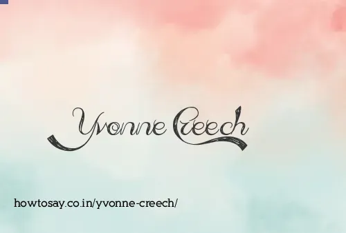 Yvonne Creech