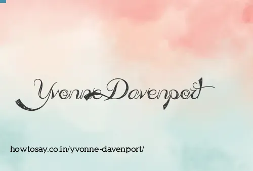 Yvonne Davenport