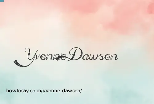 Yvonne Dawson