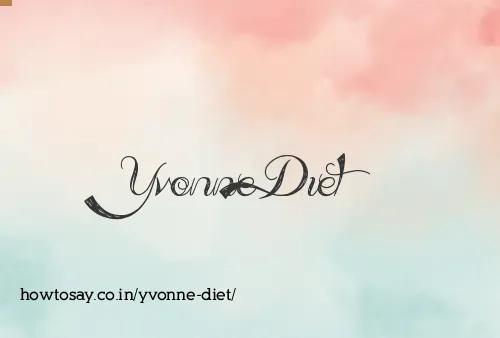 Yvonne Diet