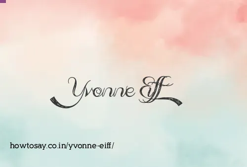 Yvonne Eiff