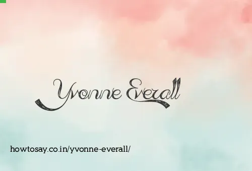 Yvonne Everall