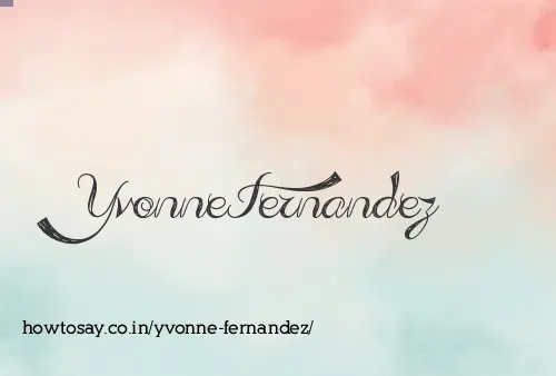 Yvonne Fernandez