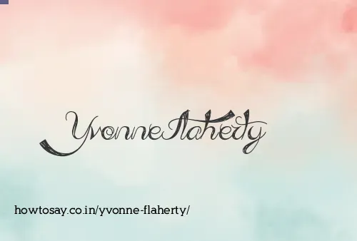 Yvonne Flaherty