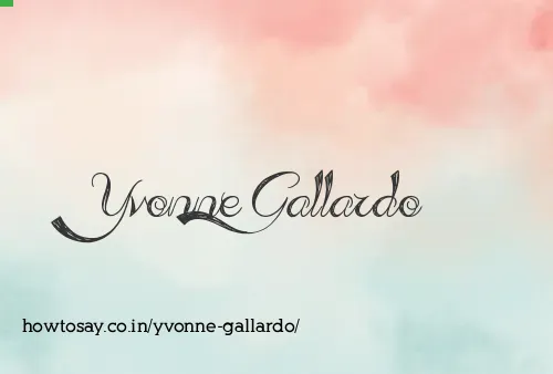 Yvonne Gallardo