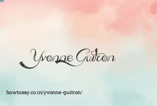 Yvonne Guitron
