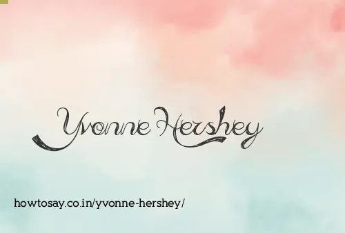 Yvonne Hershey