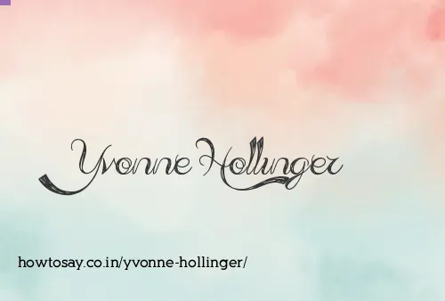 Yvonne Hollinger