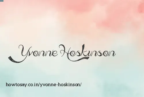 Yvonne Hoskinson