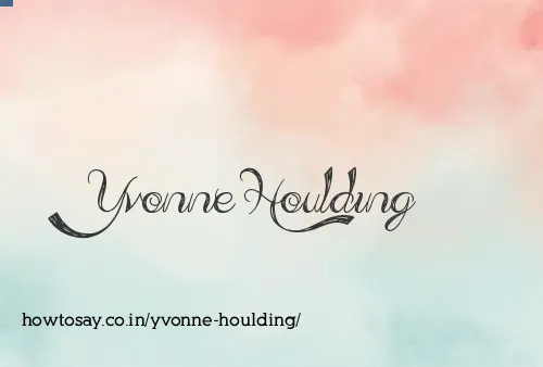 Yvonne Houlding
