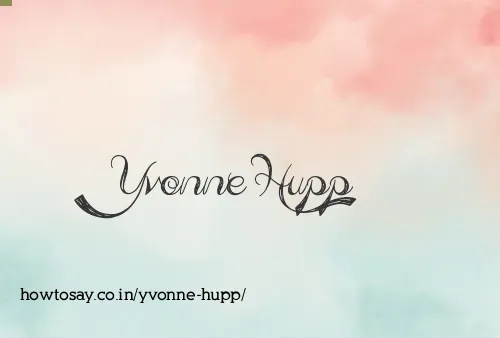 Yvonne Hupp