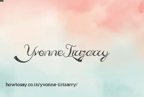 Yvonne Iirizarry