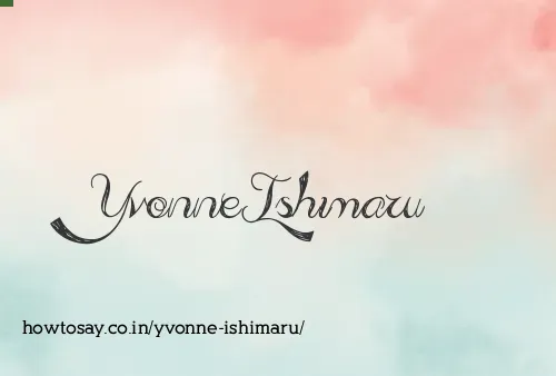 Yvonne Ishimaru