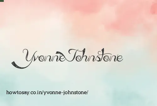 Yvonne Johnstone