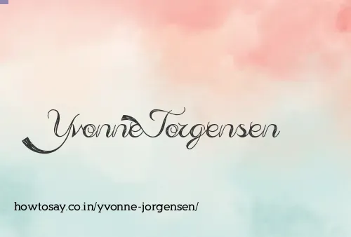 Yvonne Jorgensen